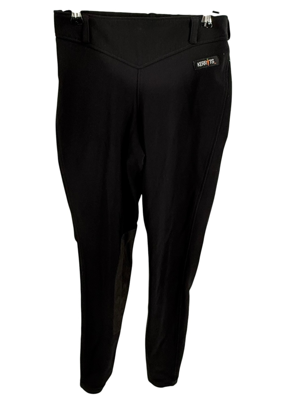 Kerrits Women Riding Pants Black Knee Patch Size M Equestrian Horseback